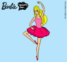 Dibujo Barbie bailarina de ballet pintado por cbaa