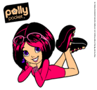 Dibujo Polly Pocket 13 pintado por vian