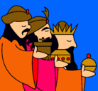 Dibujo Los Reyes Magos 3 pintado por wagdsjhdkjfs