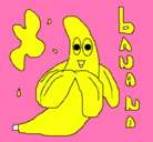 Dibujo Banana pintado por fhuo-r6