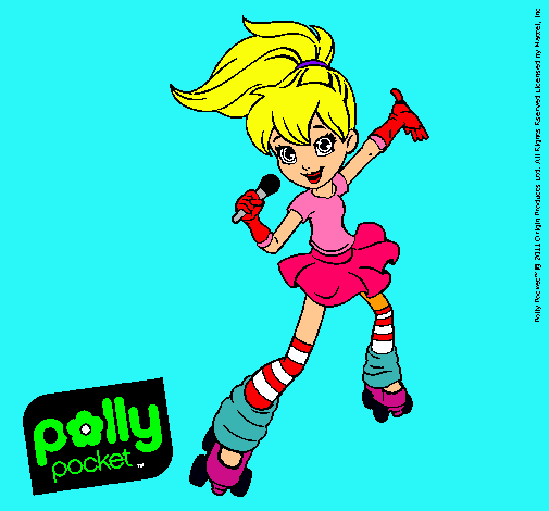 Dibujo Polly Pocket 2 pintado por andrea7