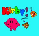 Dibujo Kirby 4 pintado por Loreto