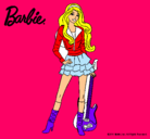 Dibujo Barbie rockera pintado por NENA06