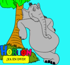 Dibujo Horton pintado por vecaco