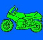 Dibujo Motocicleta pintado por lfktj