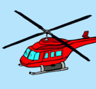 Dibujo Helicóptero  pintado por diegoca43
