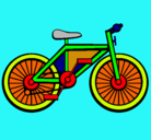 Dibujo Bicicleta pintado por keben