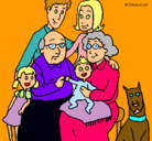 Dibujo Familia pintado por ladygatita
