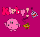 Dibujo Kirby 4 pintado por Beatriz8