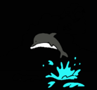 Dibujo Delfín y gaviota pintado por MICKEY8