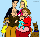 Dibujo Familia pintado por gleiidimar