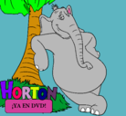 Dibujo Horton pintado por veliata