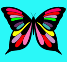 Dibujo Mariposa pintado por karel