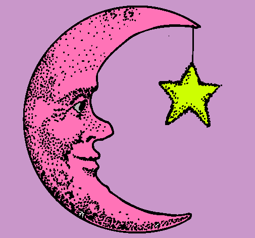 Luna y estrella