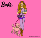 Dibujo Barbie con sus mascotas pintado por ayelen9