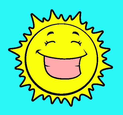 Sol sonriendo