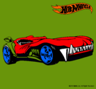 Dibujo Hot Wheels 3 pintado por clenardito