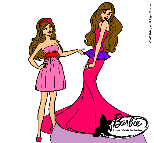 Barbie estrena vestido