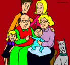 Dibujo Familia pintado por Ariadna11295