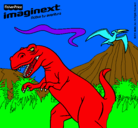 Dibujo Imaginext 14 pintado por pigi