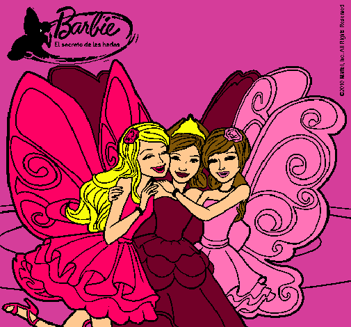 Barbie y sus amigas en hadas