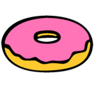 Dibujo Donuts pintado por andrea2001