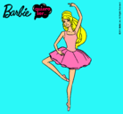 Dibujo Barbie bailarina de ballet pintado por lucia7