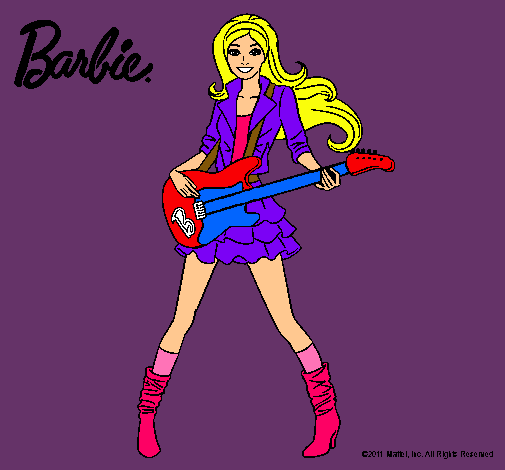 Barbie guitarrista