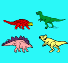 Dibujo Dinosaurios de tierra pintado por fabianatobar