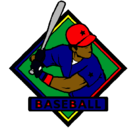 Dibujo Logo de béisbol pintado por luisguillermo