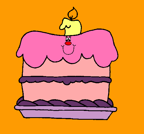 Pastel de cumpleaños