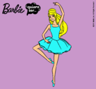 Dibujo Barbie bailarina de ballet pintado por guiomar