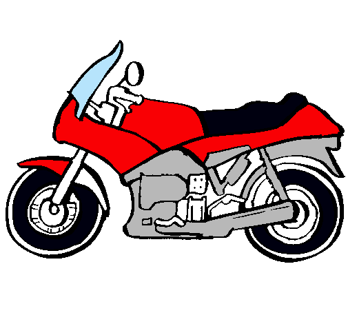 Dibujo Motocicleta pintado por nikson