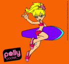 Dibujo Polly Pocket 3 pintado por lu12