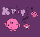 Dibujo Kirby 4 pintado por saryx