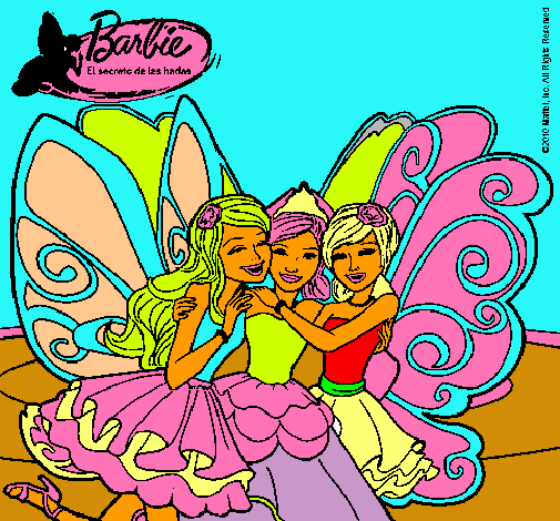 Barbie y sus amigas en hadas