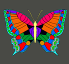 Dibujo Mariposa pintado por 37124