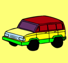 Dibujo Coche 4x4 pintado por chykys