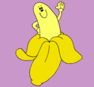 Dibujo Banana pintado por starss