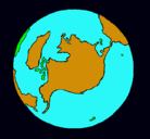 Dibujo Planeta Tierra pintado por mdmariscal