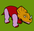 Dibujo Triceratops II pintado por tripceramp