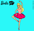 Dibujo Barbie bailarina de ballet pintado por lourdes120
