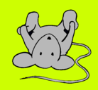 Dibujo Rata tumbada pintado por estecosaurio