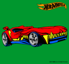 Dibujo Hot Wheels 3 pintado por rabc