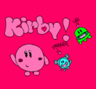 Dibujo Kirby 4 pintado por pamosa