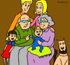 Dibujo Familia pintado por 444ttttttttt