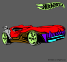 Dibujo Hot Wheels 3 pintado por ferari