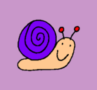 Dibujo Caracol 4 pintado por hjhjhjhjyuyu