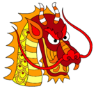 Dibujo Cabeza de dragón pintado por Toriy_vikk