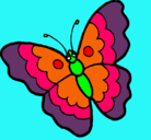 Dibujo Mariposa pintado por ososuna